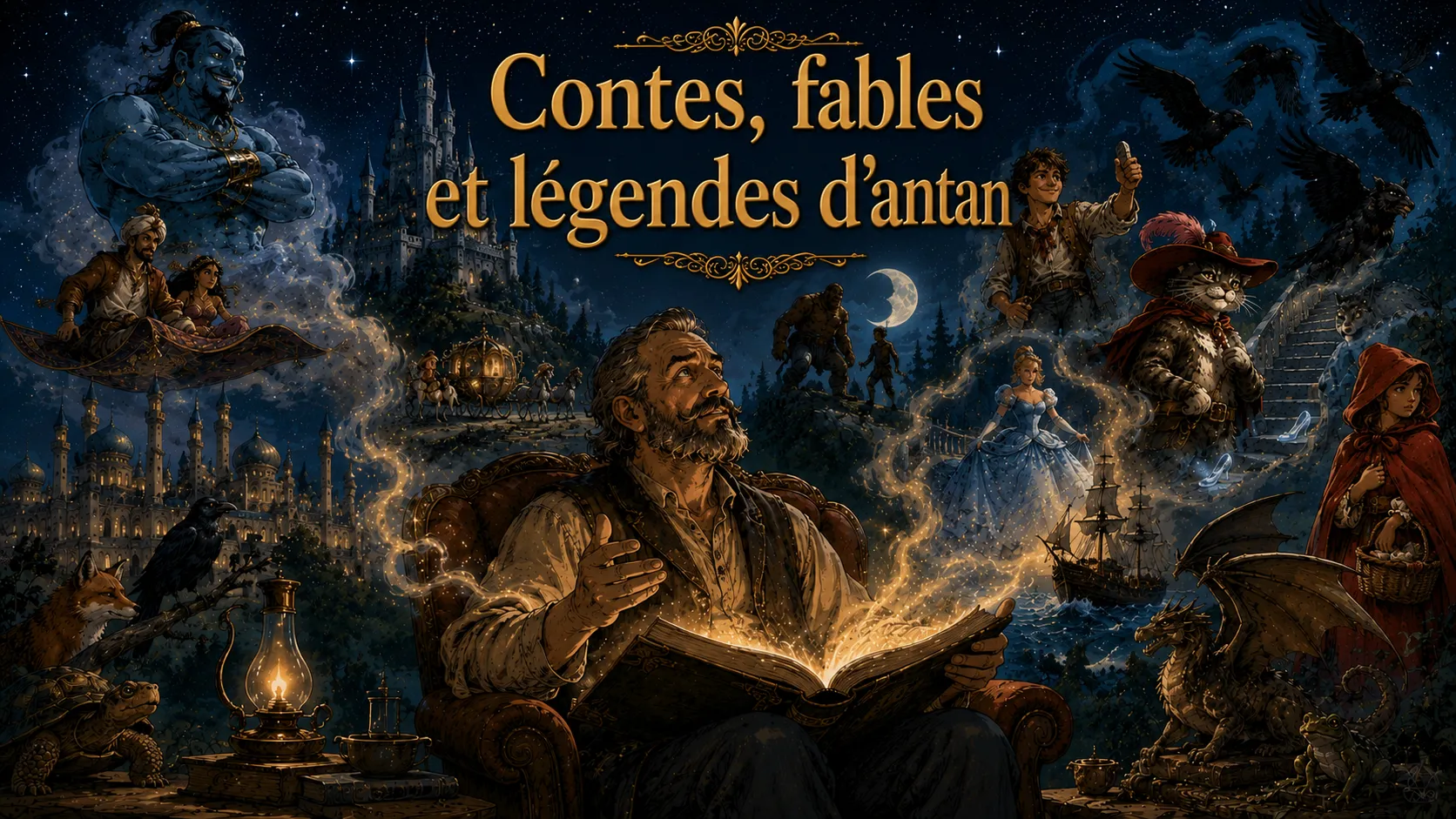 Contes, fables et légendes d'antan