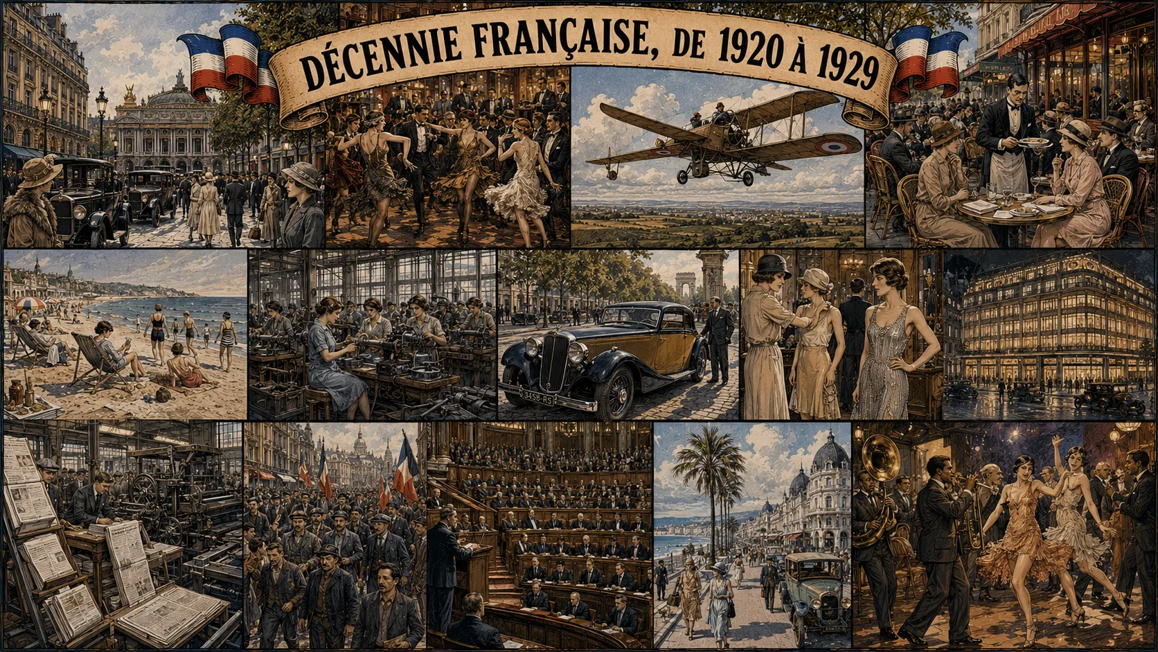 Décennie française de 1920 à 1929 (à venir)