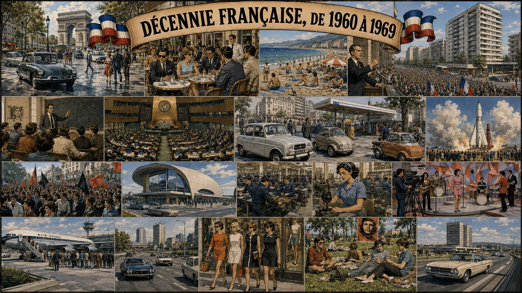 Décennie française de 1960 à 1969 (à venir)